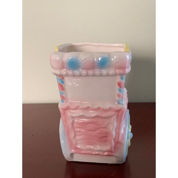 Retro train planter - nursery planter - pencil holder - Japan 5680​ - Picture 4 of 10